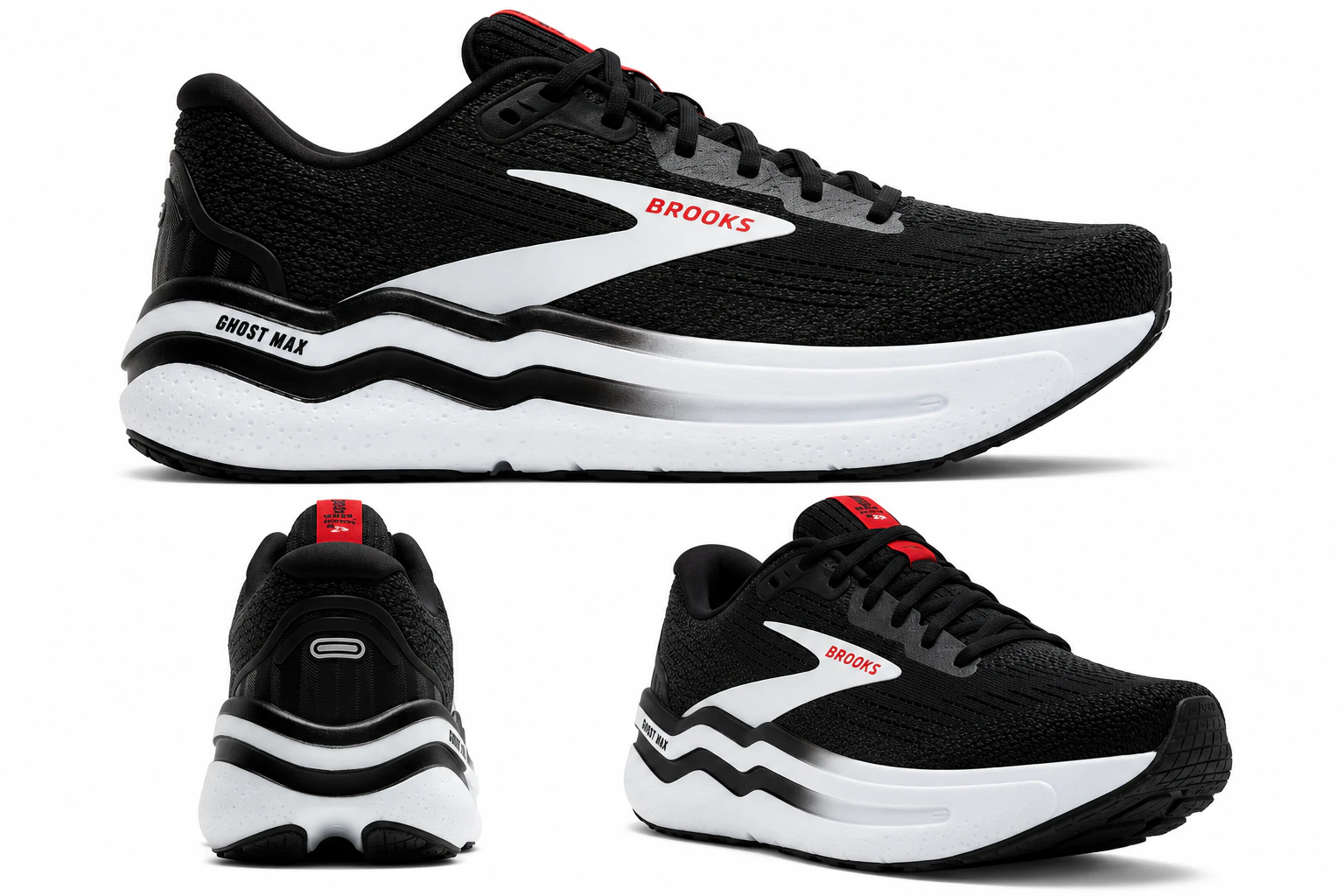 Ghost Max 2 Black White Fiery Red