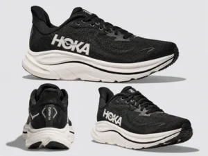 Clifton 10 EXTRA WIDE (BWHT - Black/White)