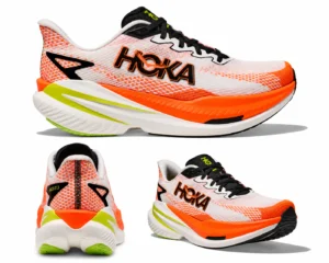Mach X 3 Men's Shoes White/Neon Tangerine