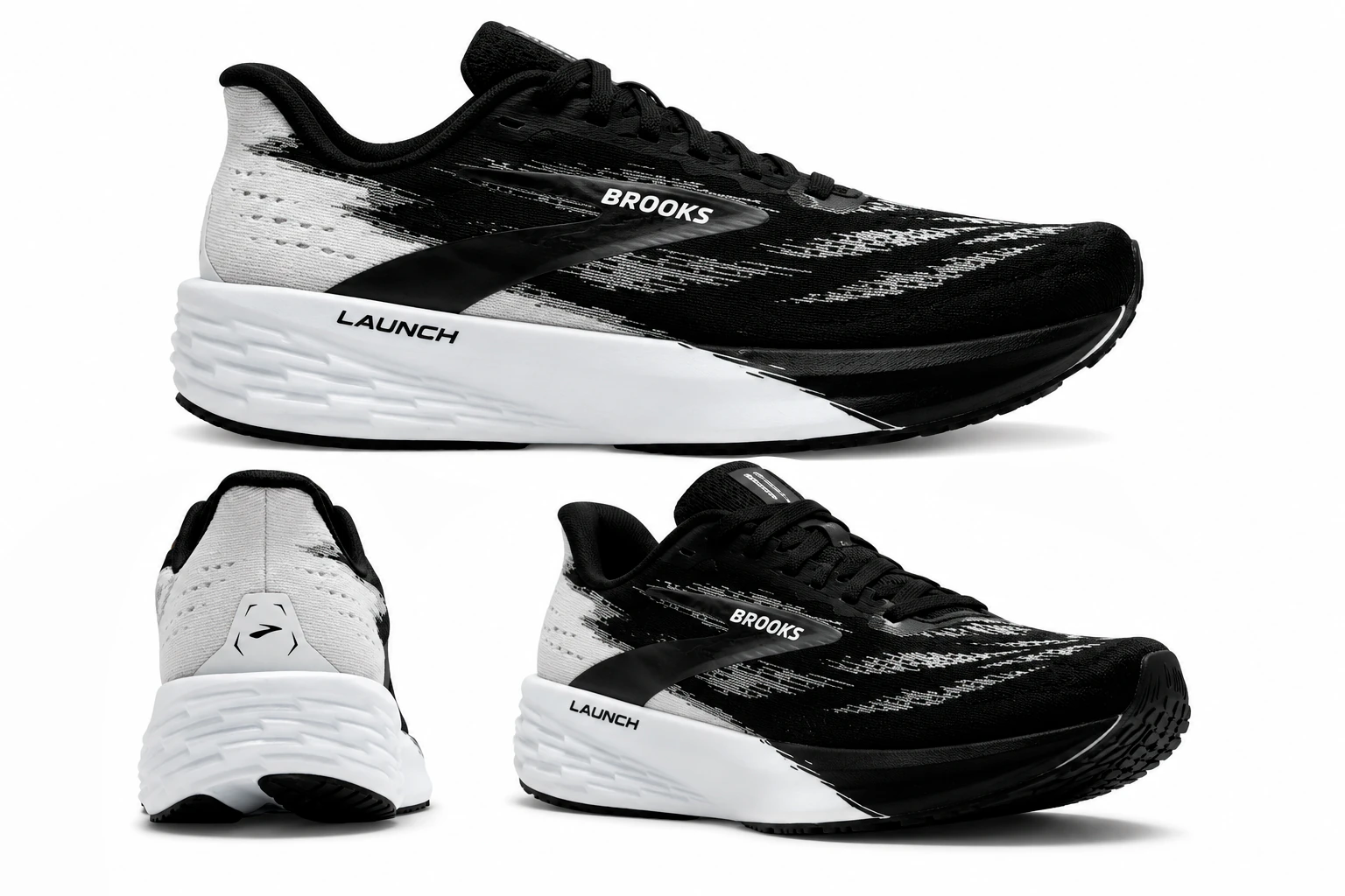 Launch 11 White/Black