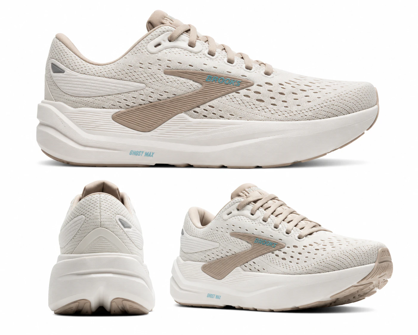 Ghost Max 3 Women's Coconut/Chateau Grey/Blue