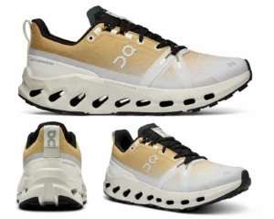 On Running Cloudsurfer Trail Waterproof Safari Mineral