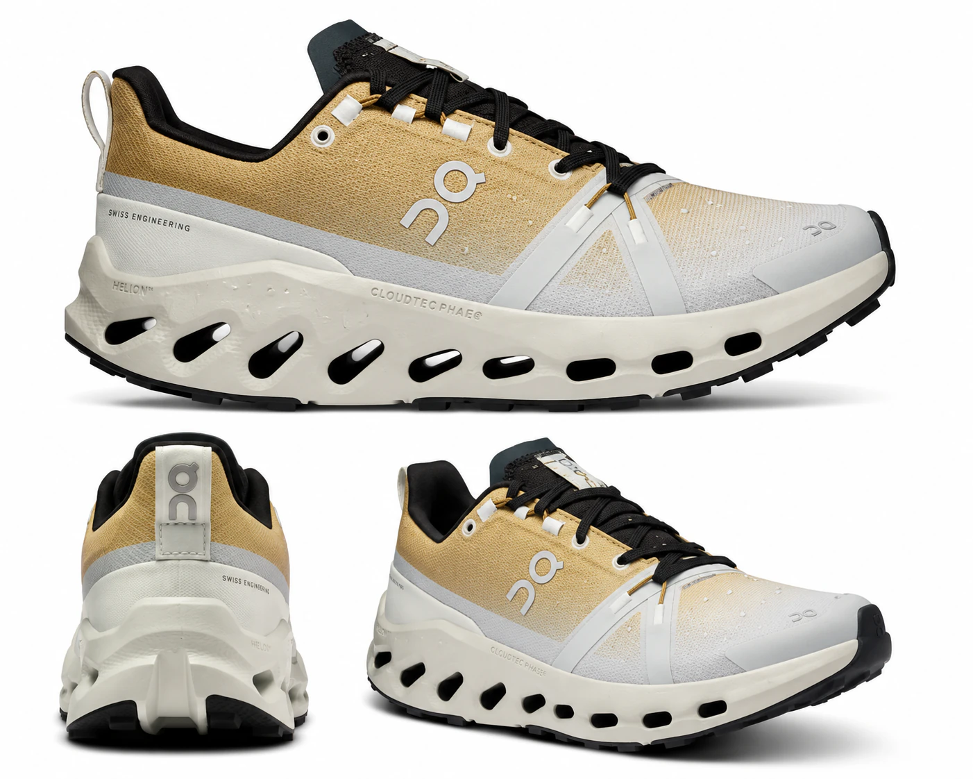 On Running Cloudsurfer Trail Waterproof Safari Mineral
