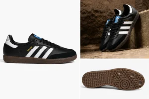 Samba Black-White Gum