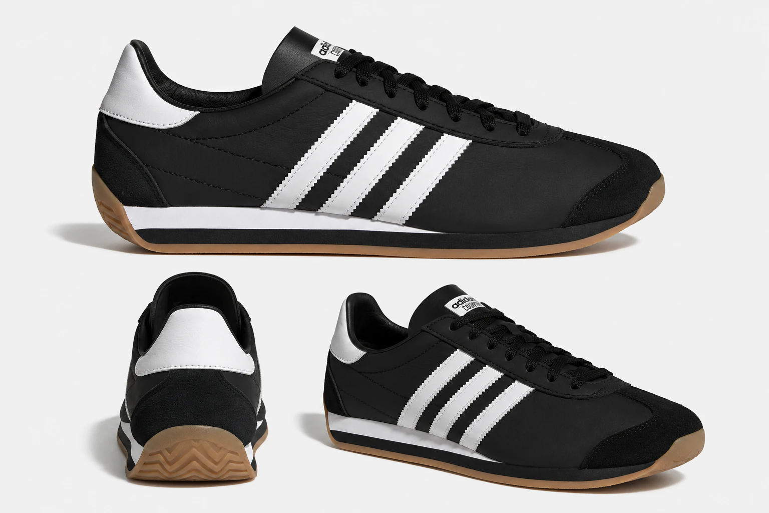 Country OG Core Negro Cloud Blanco Goma de mascar
