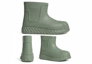 AdiFOM Superstar Boot Plateado Verde