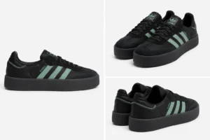 Sambae W Black Hazy Green