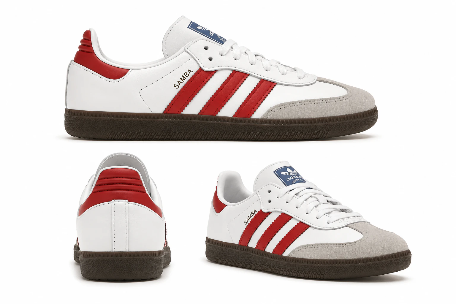 Samba OG en blanco y escarlata