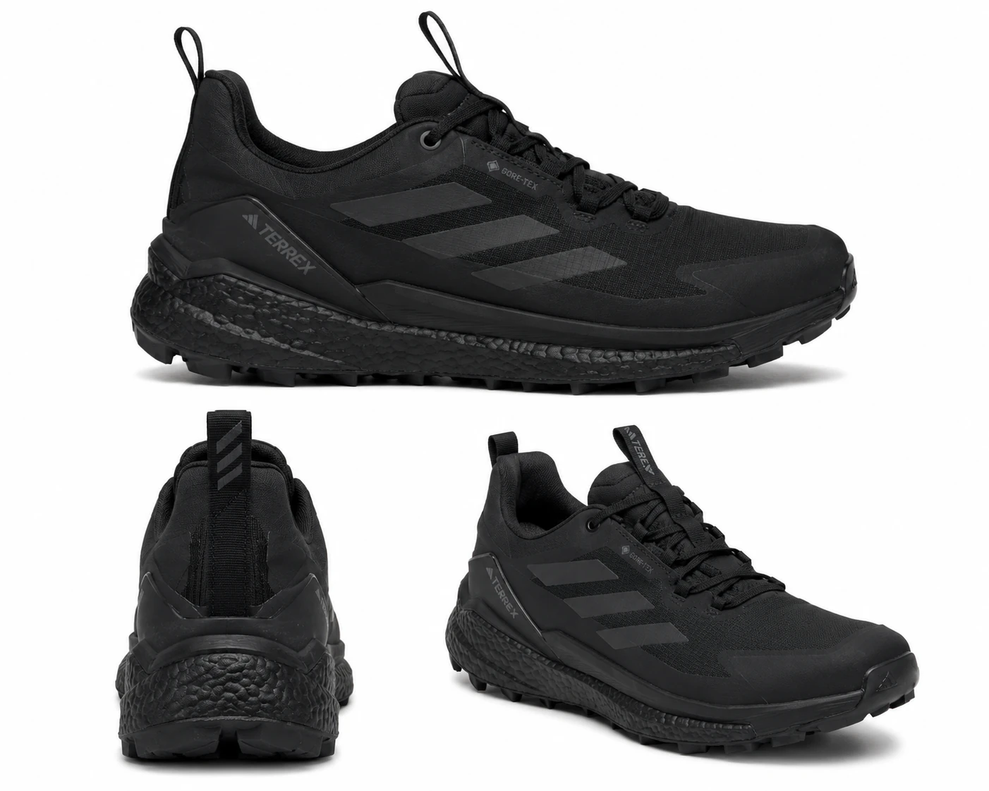Terrex Free Hiker 2.0 Low Gore-Tex Core Black Grey