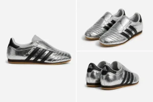 Taekwondo Silver Metallic Black