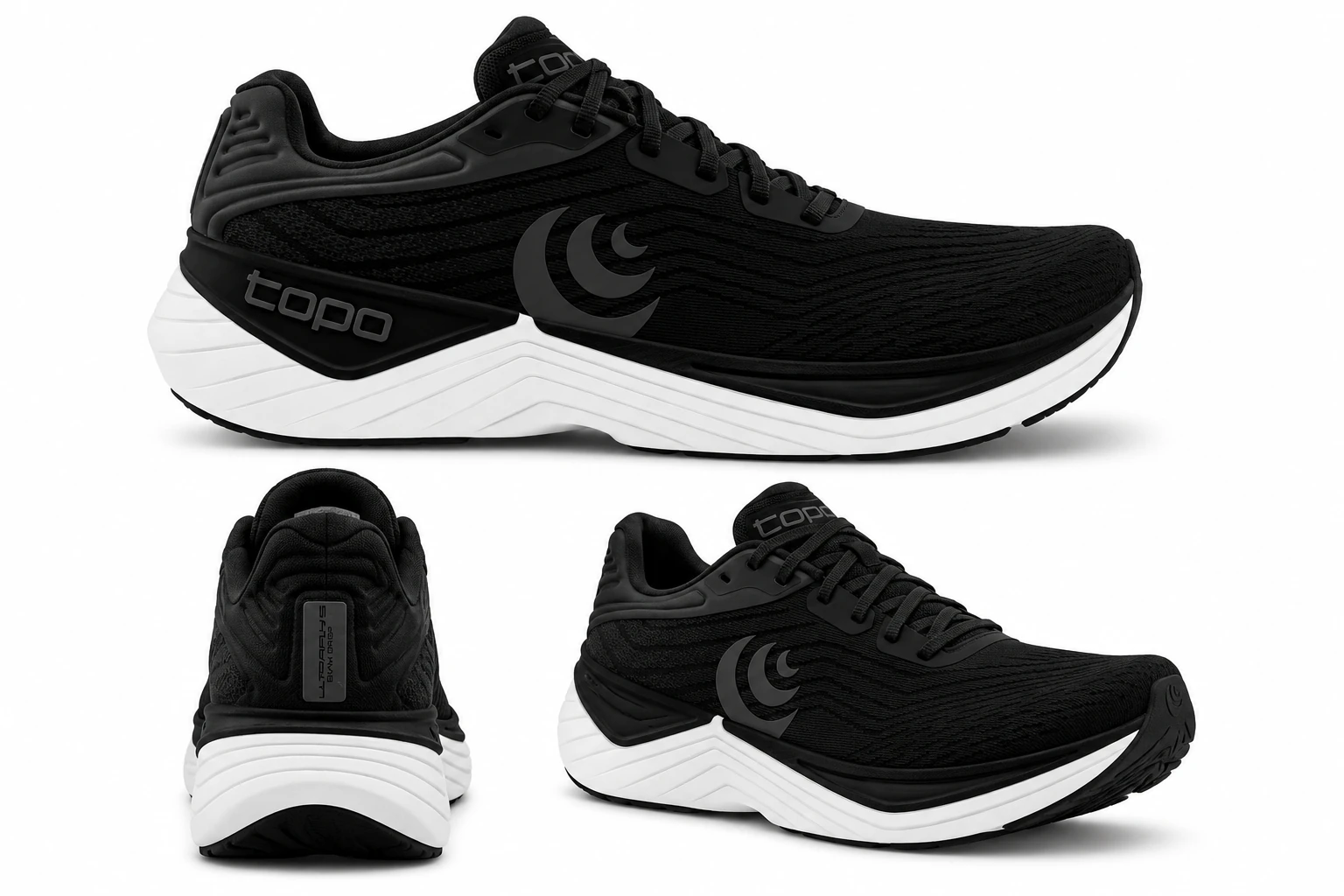Athletic Women's Ultrafly 5 in Black/White
